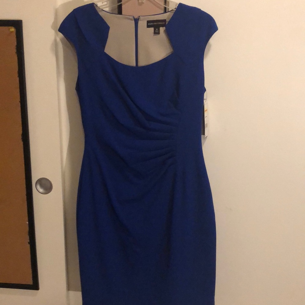 Dana Bachman blue semi formal dress. Size 10